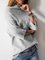 Casual Plain Boat Neck Long Sleeve Shirt