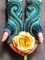 Paisley Vintage Half-finger Gloves