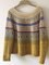 Long Sleeve Crew Neck Stripes Cotton-Blend Shirts & Tops