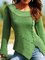 European and American large size retro casual irregular sweater