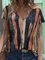 Women‘s Summer Shift Short Sleeve Casual V Neck T-Shirts