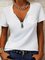 Vintage Short Sleeve Cotton-Blend T-shirt