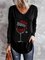 Casual V Neck T-shirt