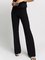 Shift Work Plain Long Regular Fit Pants