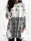 Crew Neck Off Shoulder Cotton Casual Knitting Dress
