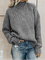 High Neck Loosen Casual Sweater