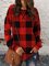 Checked/Plaid Basics Loosen Tops