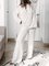 Casual Daily Household Top With Pants Two Piece Sets