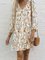 Floral Loosen Boho Long sleeve Woven Dress