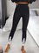 Cotton Blends skinny plain Leggings