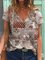 Crew Neck Casual Short Sleeve T-shirt