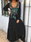 Plus size Casual Long Sleeve Dress
