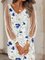 Casual V Neck Mesh Dress