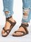 Ladies Thong Platform Roman Sandals