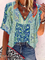 Plus size Boho Casual Tops