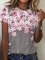 Casual Round Neck Short Sleeve T-Shirt