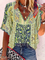 Plus size Boho Casual Tops