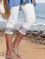 Floral Casual Skinny Shorts