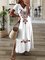 Floral V neck Casual Short Sleeve Knit Dress