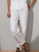 Loosen Cotton Plain Pants