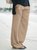 Women Casual Solid Cotton Loose Pants