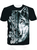 3D Digital Animal Series Printed Street Fashion Men's Sports Short-sleeved T-shirt