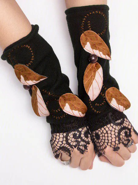  Winter Polyester Warm Gloves