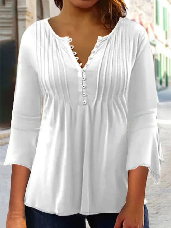 Plus Size Casual Regular Fit T-Shirt