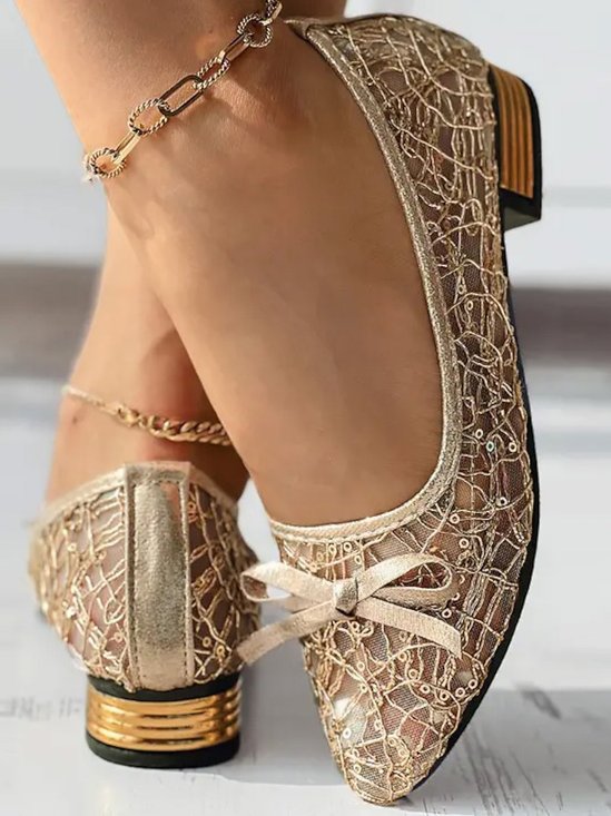 Casual Lace Shallow Shoes