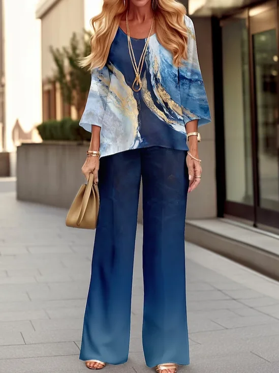 Jersey Casual Two-Piece Set