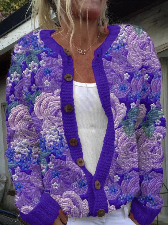 Regular Fit Casual Cardigan
