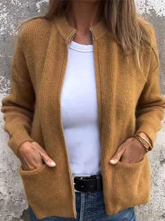 Shawl Collar Casual Jacket