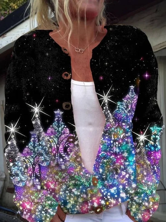 Casual Geometric Jacket