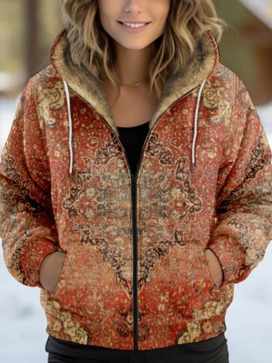 Nationality/Ethnic Casual Padded Jacket