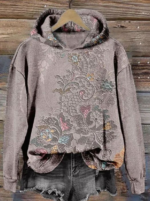 3D Printing Loose Hoodie Vintage Hoodie