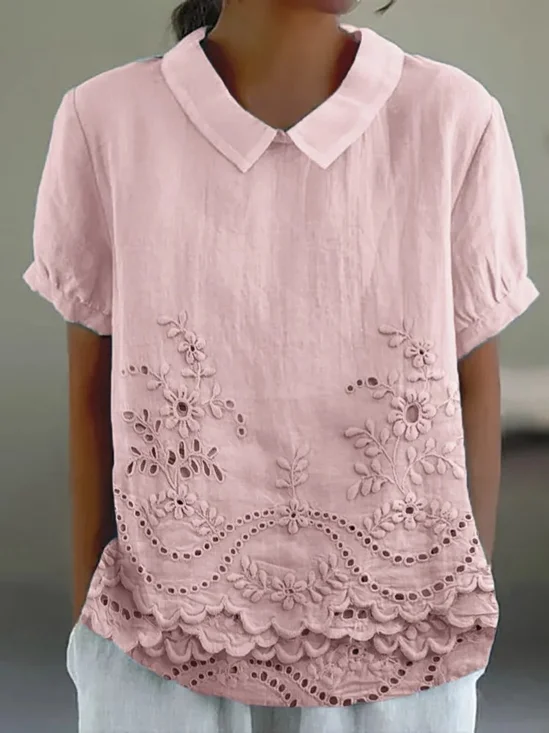 Plain Loose Simple Blouse