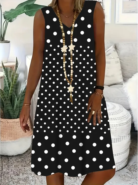 Regular Fit Casual Dress With No