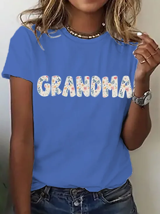Grandma Gifts Cotton T-shirt