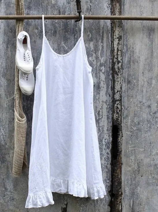 Regular Fit Linen Casual Cami