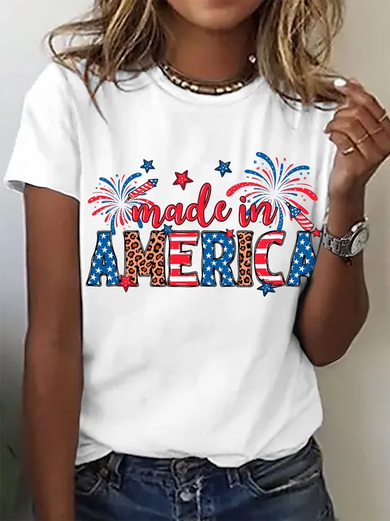 Made In America Cotton T-shirt