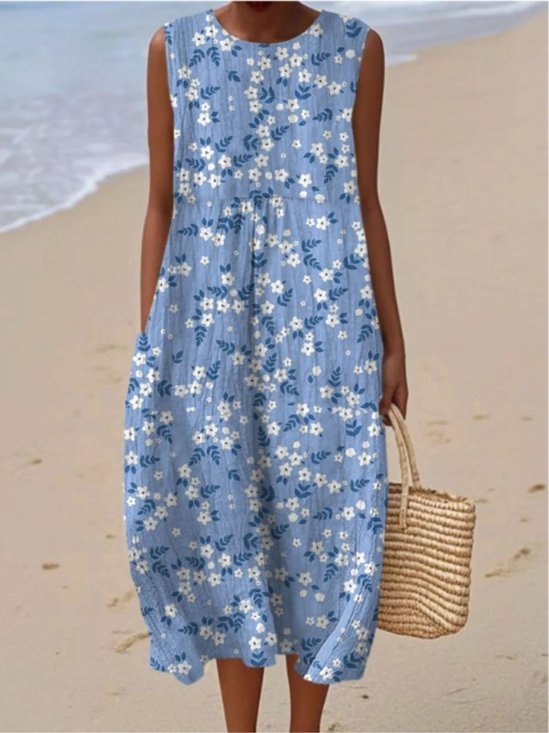 Simple Regular Fit Dress With No