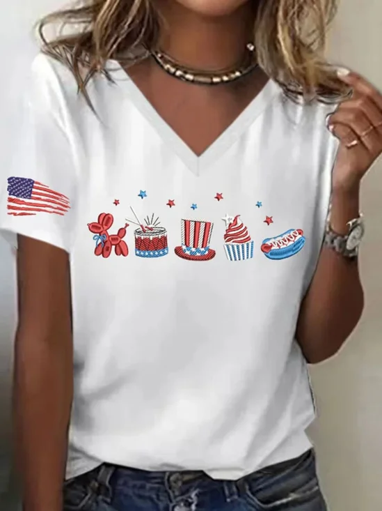 Casual Cotton Regular Fit T-Shirt