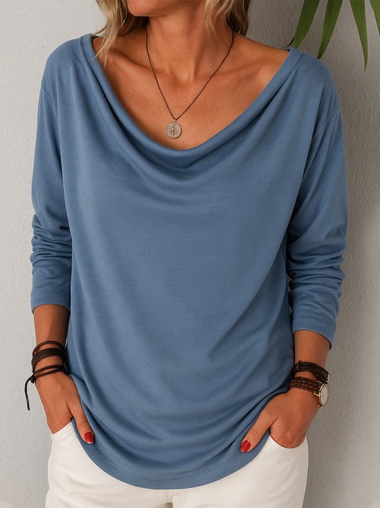 Plain Casual T-Shirt
