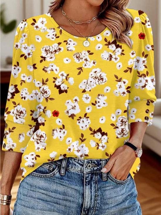 Casual Cotton T-Shirt
