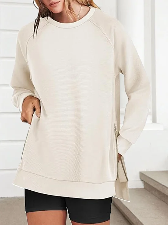 Regular Fit Boho Sweatshirt