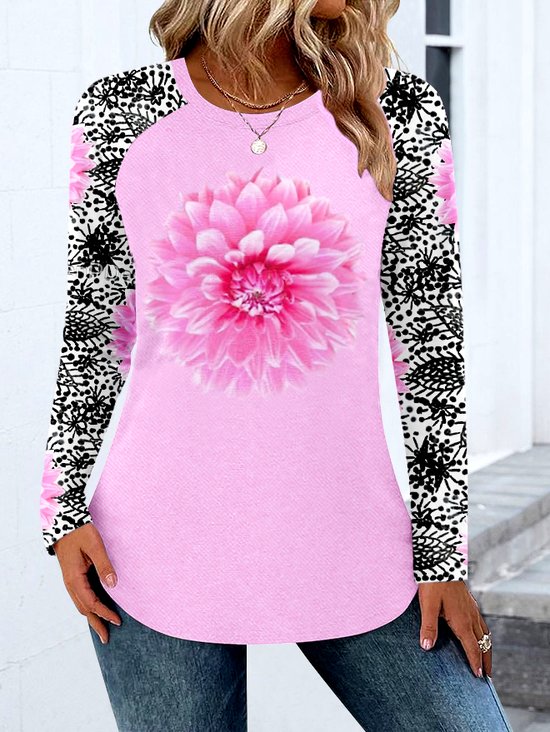 Casual Crew Neck T-Shirt
