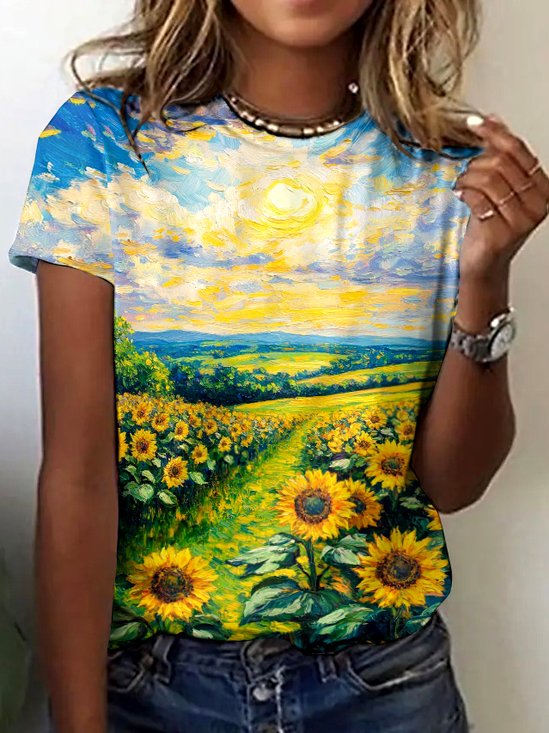 Vintage Plain T-Shirt
