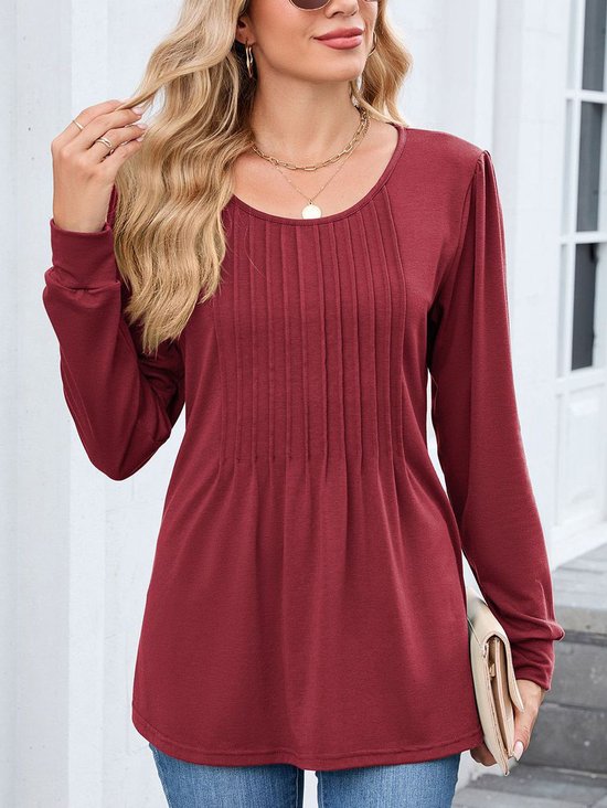 Cotton Regular Fit Crew Neck Casual T-Shirt