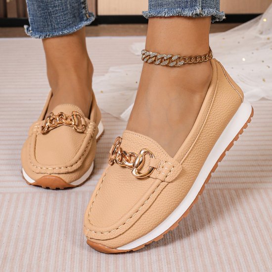 Plain Pu All Season Casual Shoes