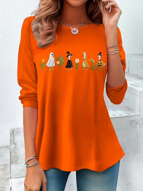 Crew Neck Vintage Regular Fit T-Shirt